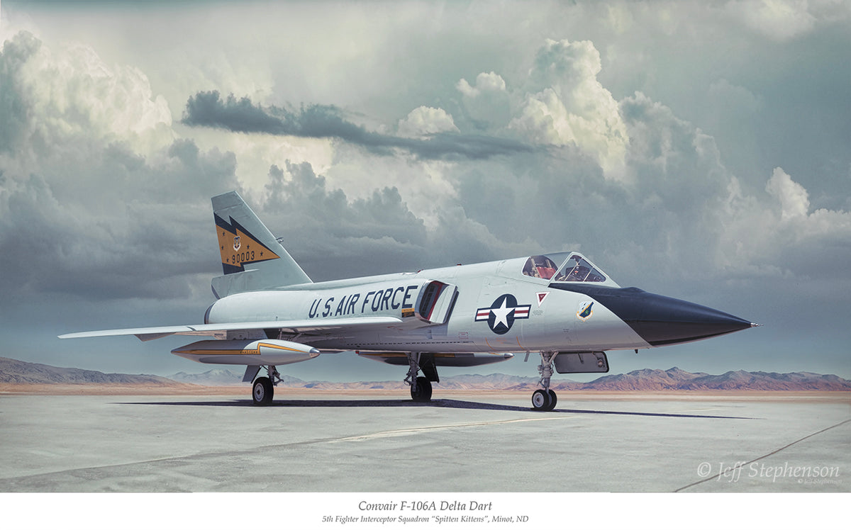 航空機・ヘリコプター No155 F-106A Delta Dart Cape Cod HA3601 Convair F-106A Delta Dart – Jeff Stephenson Photography