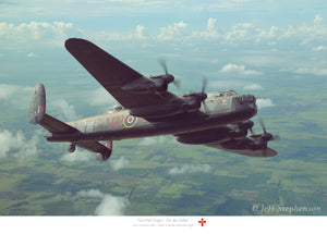 "Lest We Forget - For The Fallen" - Avro Lancaster