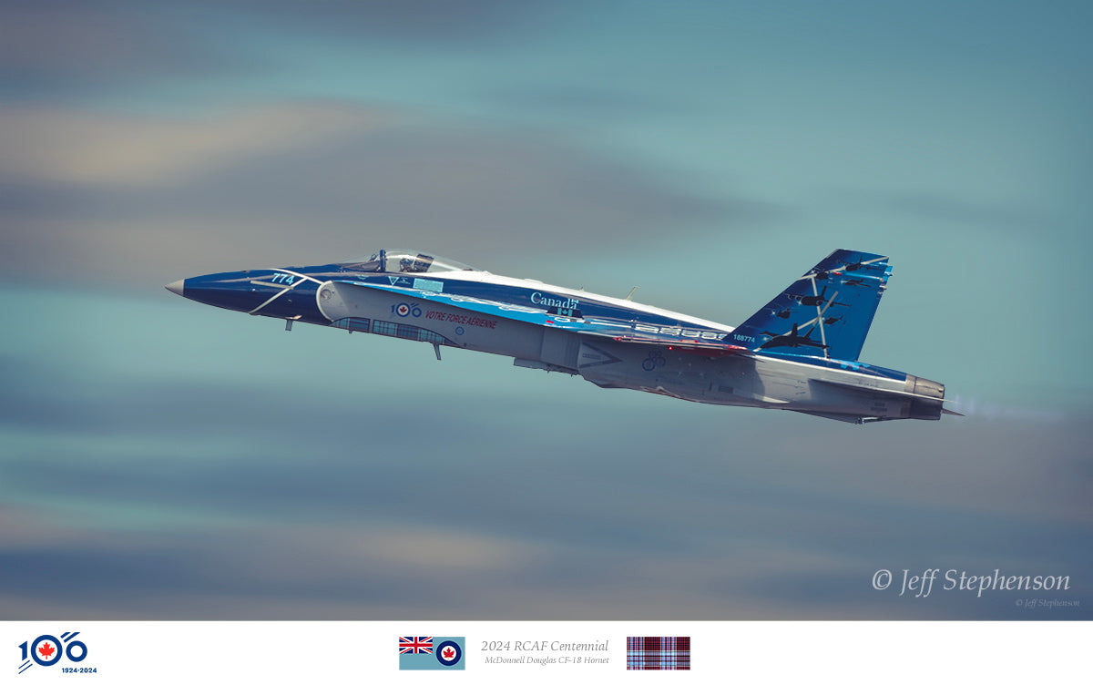 2024 RCAF Centennial - CF-18 Hornet – Jeff Stephenson Photography