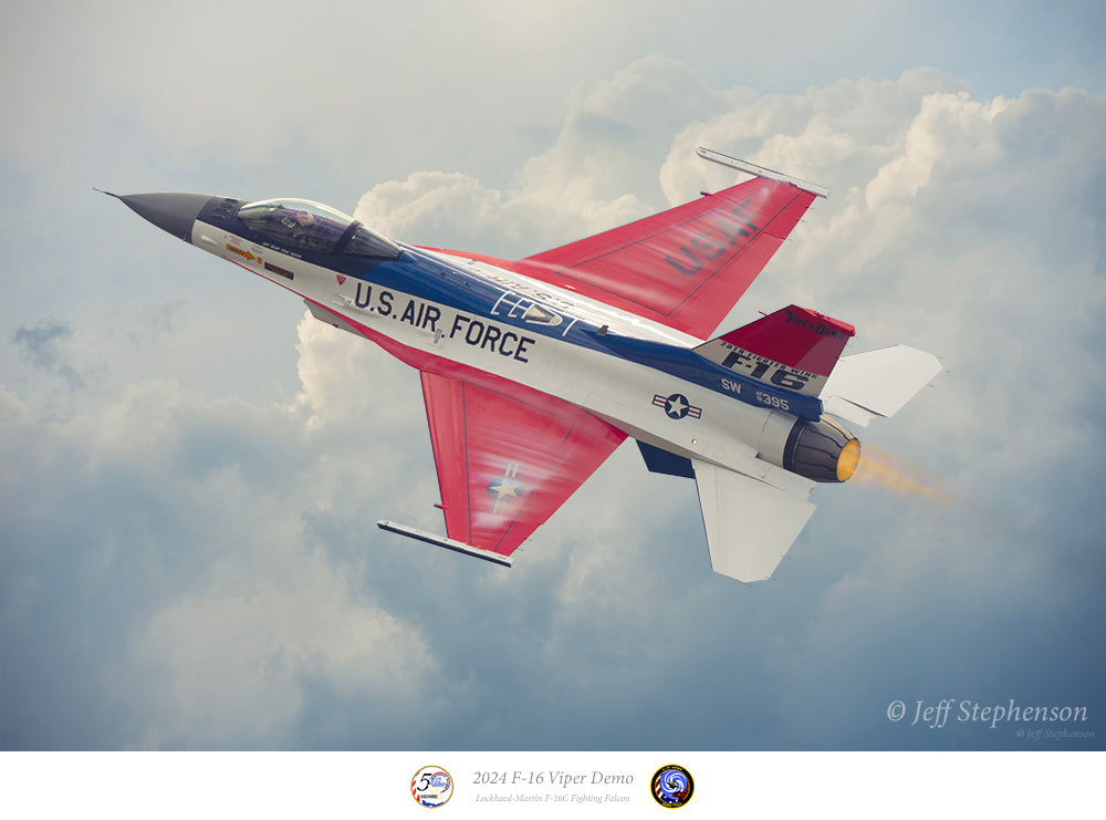 2024 F-16 Viper Demo Team - 50th Anniversary Edition