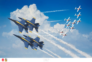 RCAF Snowbirds and U.S. Navy Blue Angels #1