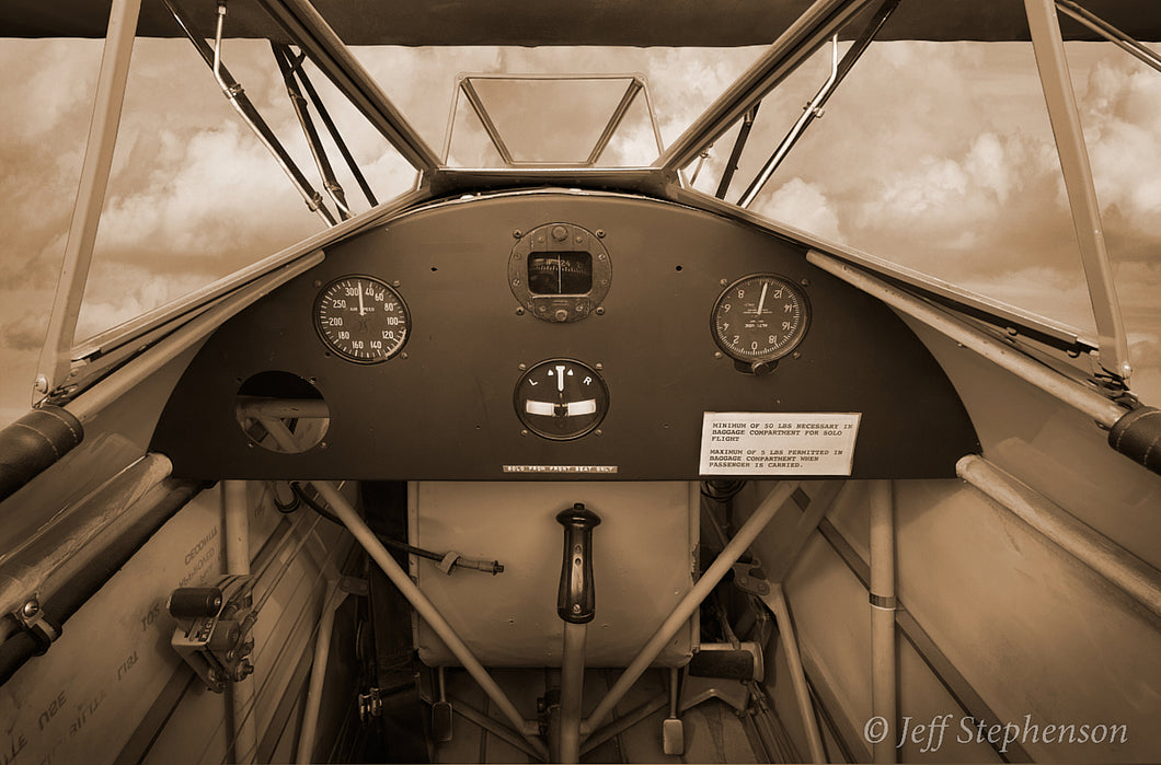 Fleet Finch Mk.II Instructor Cockpit