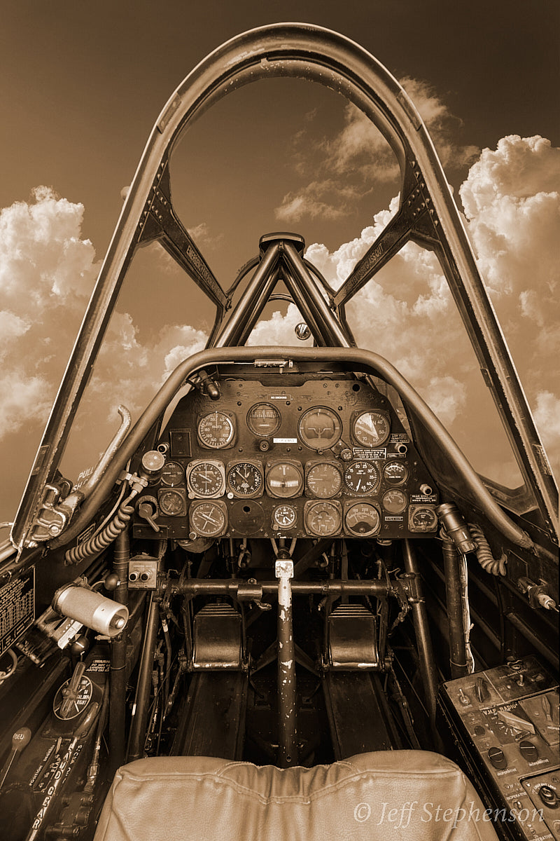 North American Harvard Mk.IV Instructor Cockpit