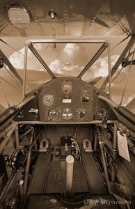 Boeing PT-17 Stearman Student Cockpit